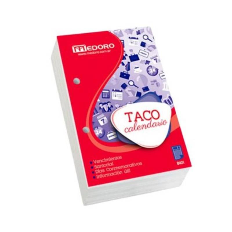 Taco Calendario Medoro 2027
