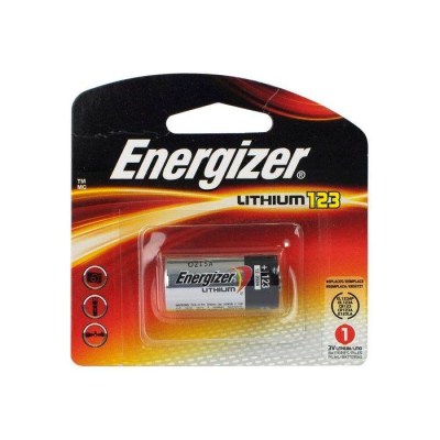 Pilas Energizer 123 Lithium