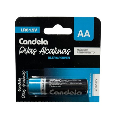 Pilas Candela Alcalina Aa
