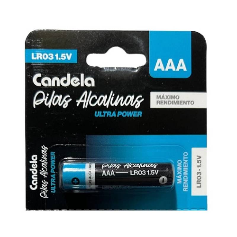 Pilas Candela Alcalina Aaa