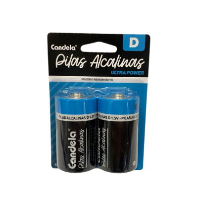 Pilas Candela Alcalina D