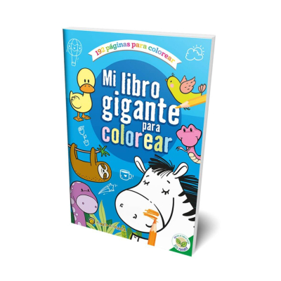 Coleccion Gigante Colorea 3014 Azul