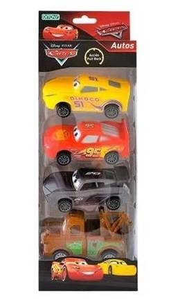 Auto Cars Pull Back * 4 2330