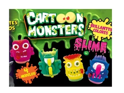 Squishy Slimen Carton Moster 2490
