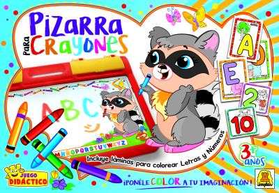 Implas Pizarra Crayones 255