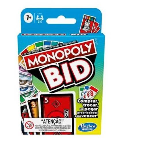 Monopoly Bid Cartas F1699