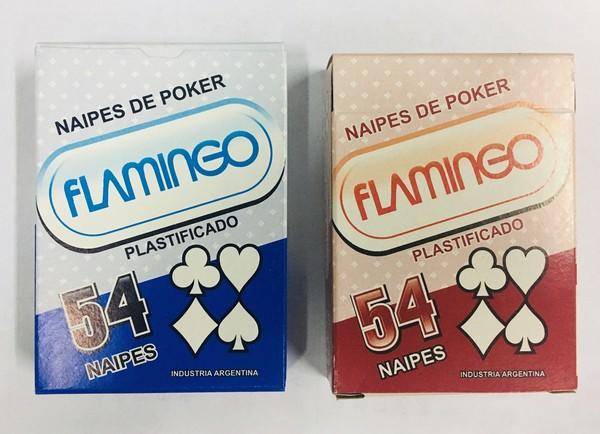 Naipes Flamingo Poker * 54