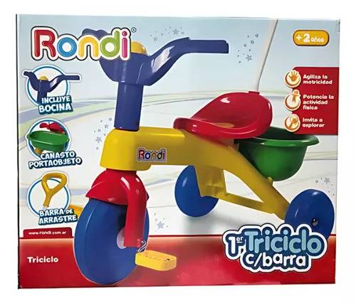 Primer Triciclo C/Barra Rojo