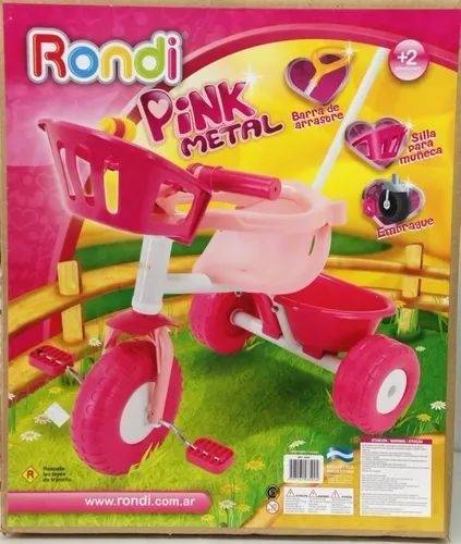Triciclo Metal Pink