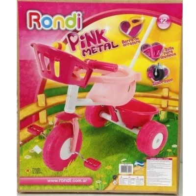Triciclo Metal Pink