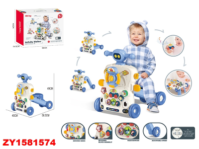 Andador 5 En 1  Celeste Zy1581574