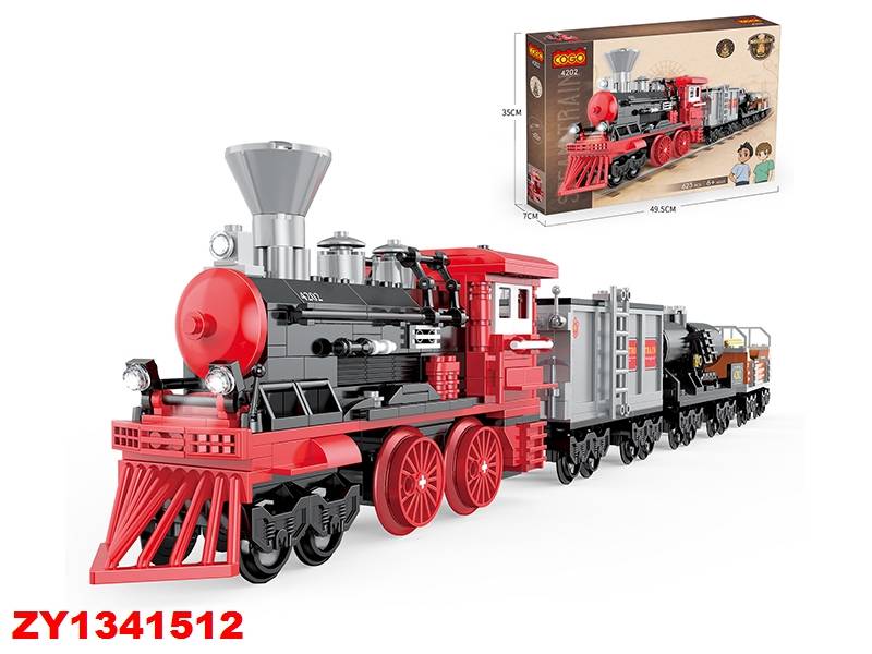 Cogo Tren Vapor 623Pcs Zy1341512