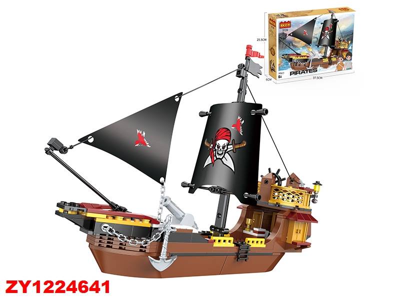 Cogo Barco Pirata 308Pcs Zy1224641