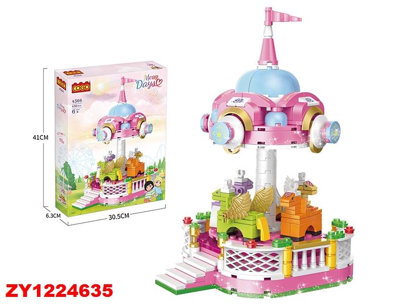 Cogo Calesita Pony 430Pcs Zy1224635