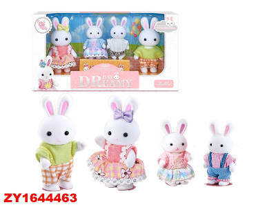 Bay Dreamy Set *4 Conejas Zy1644463