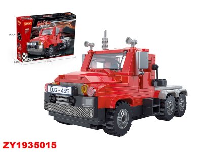 Cogo Camion Rojo 264Pcs Zy1935015