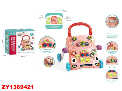 Caminador De Bebe Rosa Zy1369421