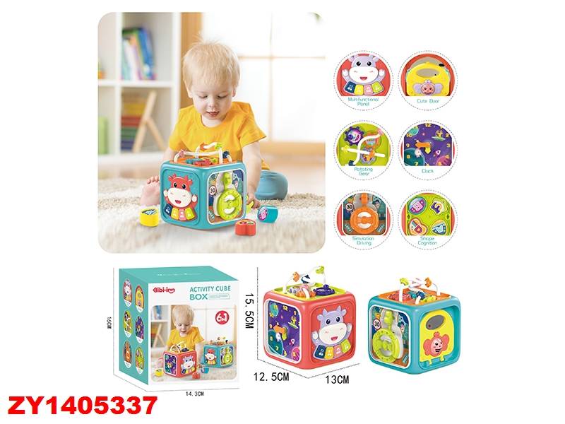 Activity Cube Box 6 En 1 Zy1405337