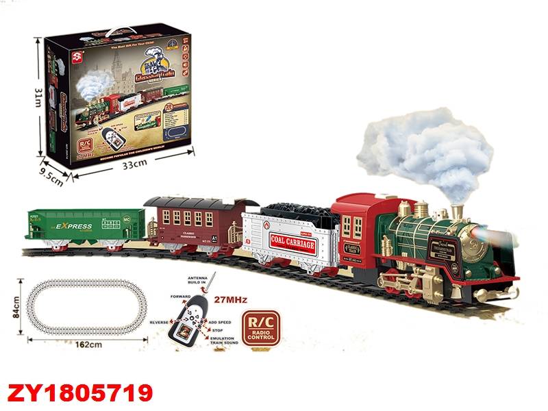 Pista Tren Clasc.r/C Humo Zy1805719