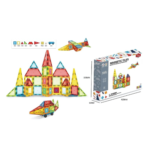 Bloques Magneticos 90 Pcs Zy1495792