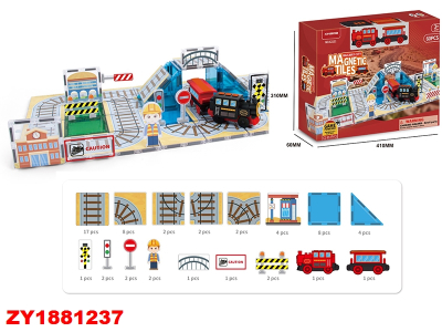 Pista Magnetica Tren 60Pcszy1881237