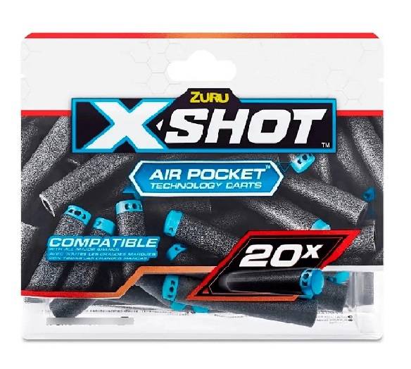 Zuru X-Shot Recarga Dardos X20 7470