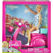 Barbie Moto C/Muñeca Gbk85