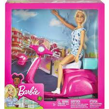 Barbie Moto C/Muñeca Gbk85