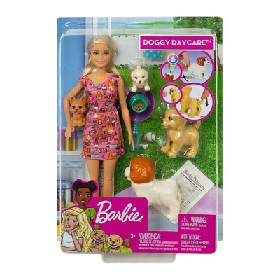 Barbie Hck75 Cachorros Recien Naci