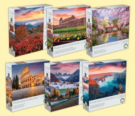 Rompecabezas *1000 Postales 2545Sb