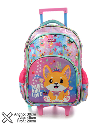 Mochila Con Carro Dog 125503