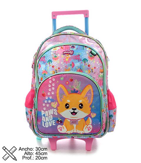Mochila Con Carro Dog 125503