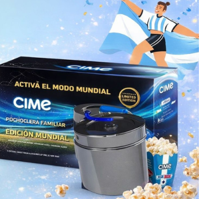 Pochoclera Familiar Edicion Mundial