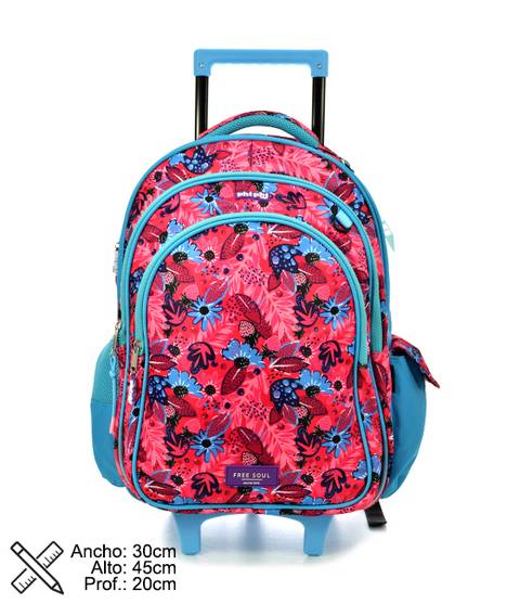 Mochila Con Carro Flowers 125501