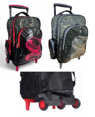 Mochila Con Carro Owen Gab18Dino2Ne