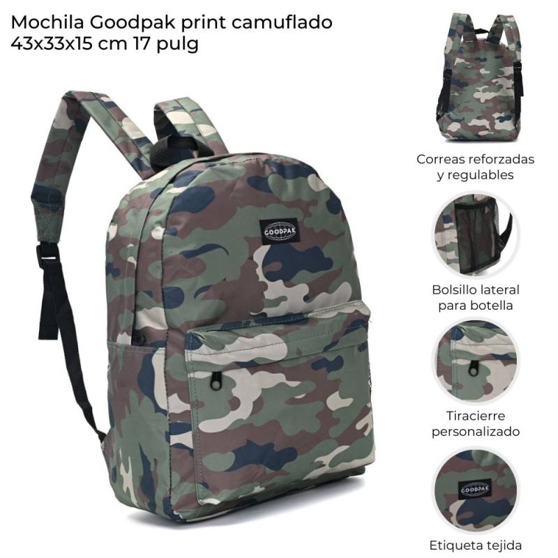 Mochila Goodpack Camuflado 1737506