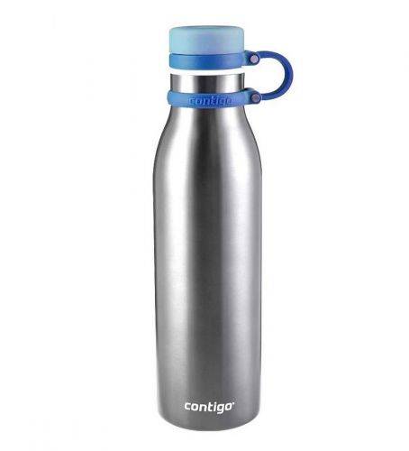 Botella Aluminio Liso Plata Contigo