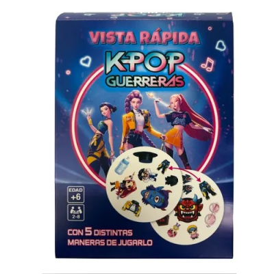 Cartas Dobble Guerreras K-Pop