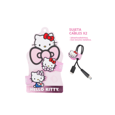 Hello Kitty Sujeta Cable *2 2230101