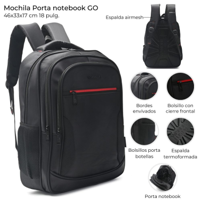 Mochila Go Portanotebook Negro38046