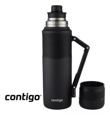 Termo Acero 1182Ml Negro