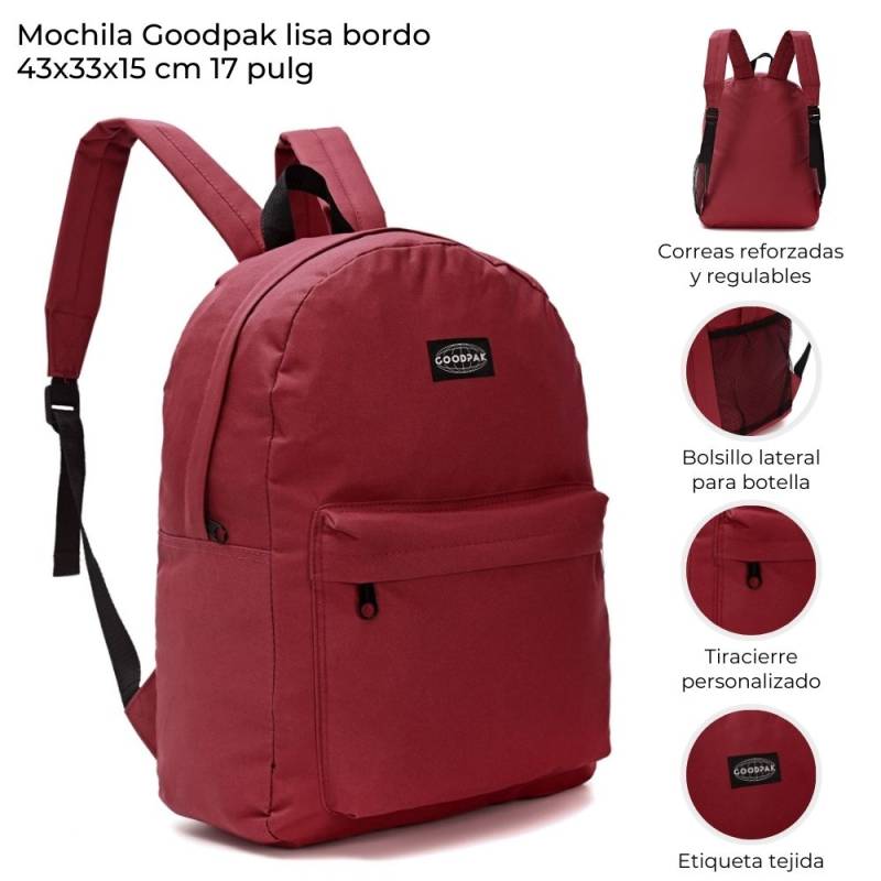 Mochila Goodpack Bordo  17 37523