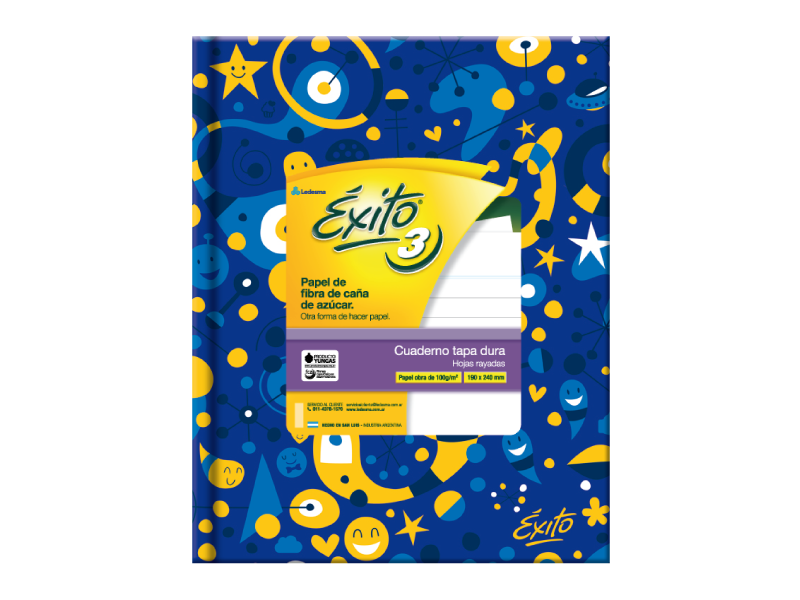 Cuad Td Exito Nø3 Fsia *48 Rayado