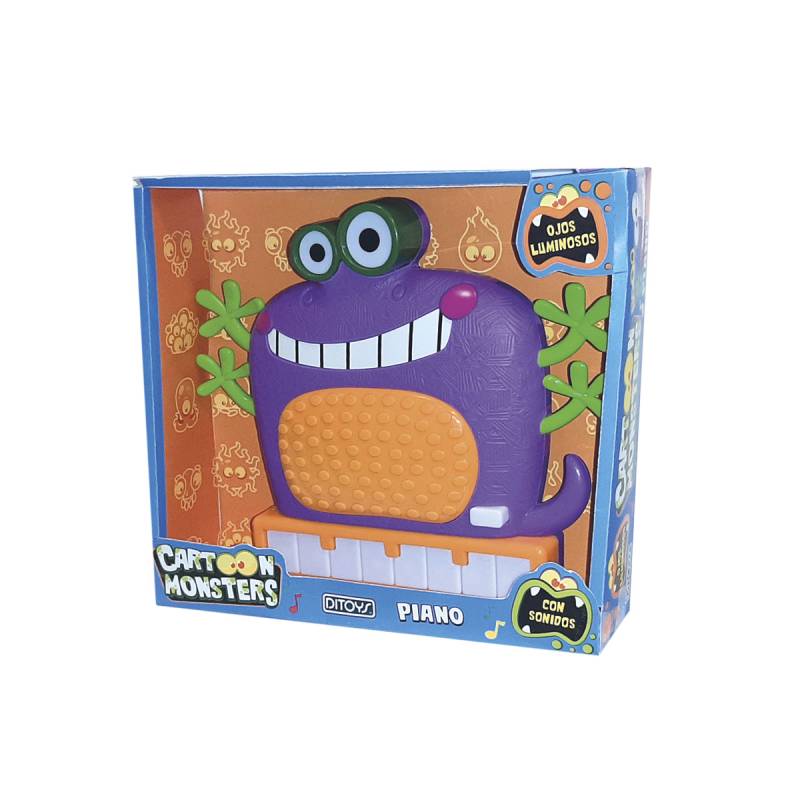 Piano Cartoon Monster 2439