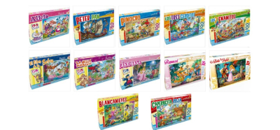 Implas Puzzle Personajes Surt.