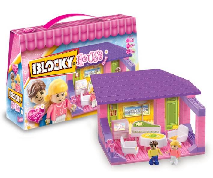 Blocky House Living 640