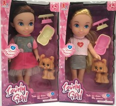 Muñeca Con Perrito 95003