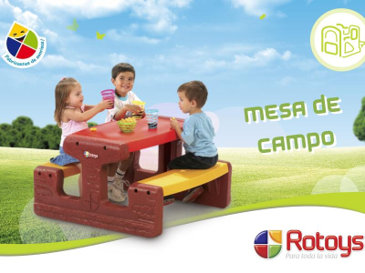 Mesa De Picnic Rotoys