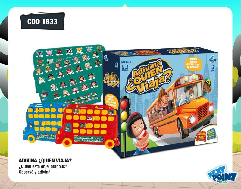 Adivina Quien Viaja 1833/1278